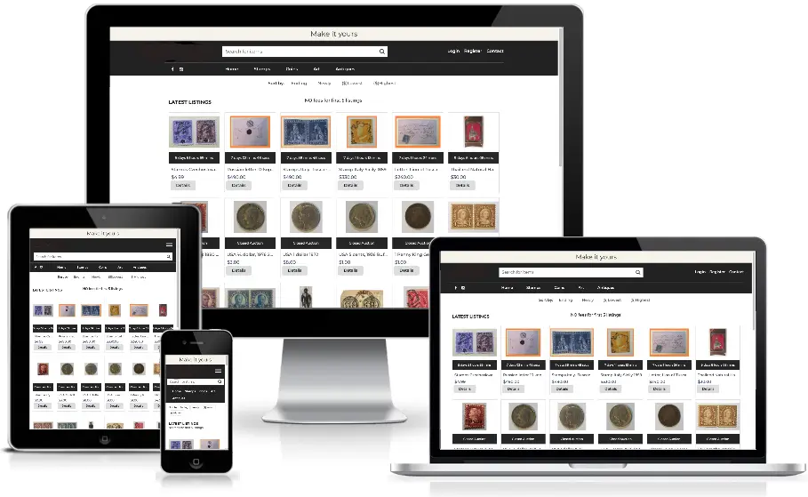 View Sample Auction Site