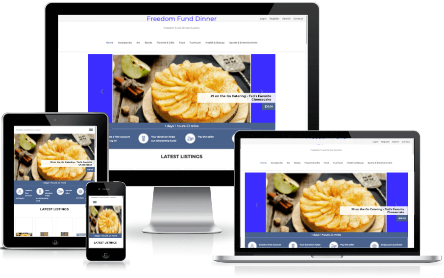 View Sample Auction Site